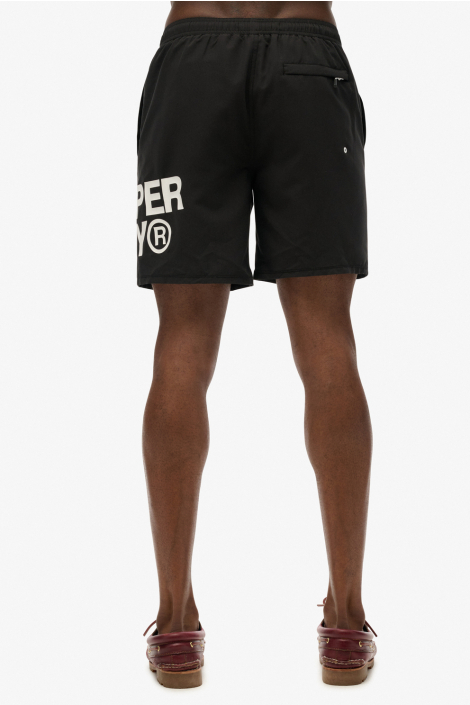 Superdry zwarte heren korte broek