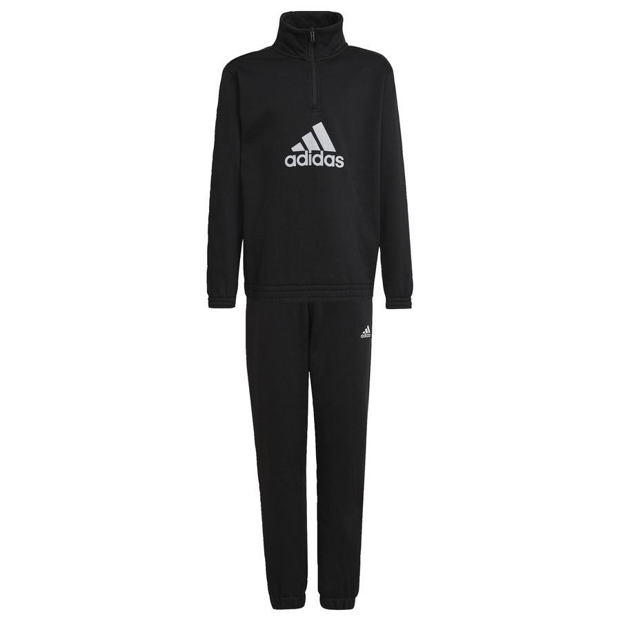 adidas Survêtement Badge of Sport Fleece - Noir/Blanc Enfant