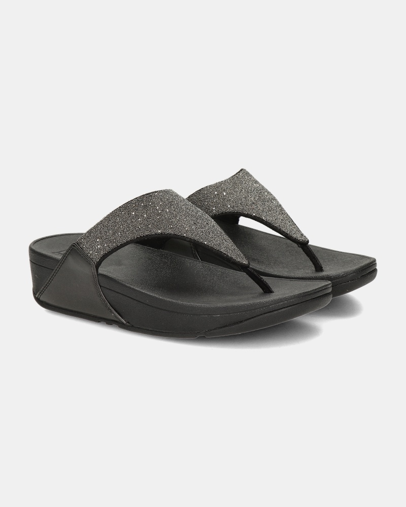 Fitflop Lulu Opul Slippers  - zwart