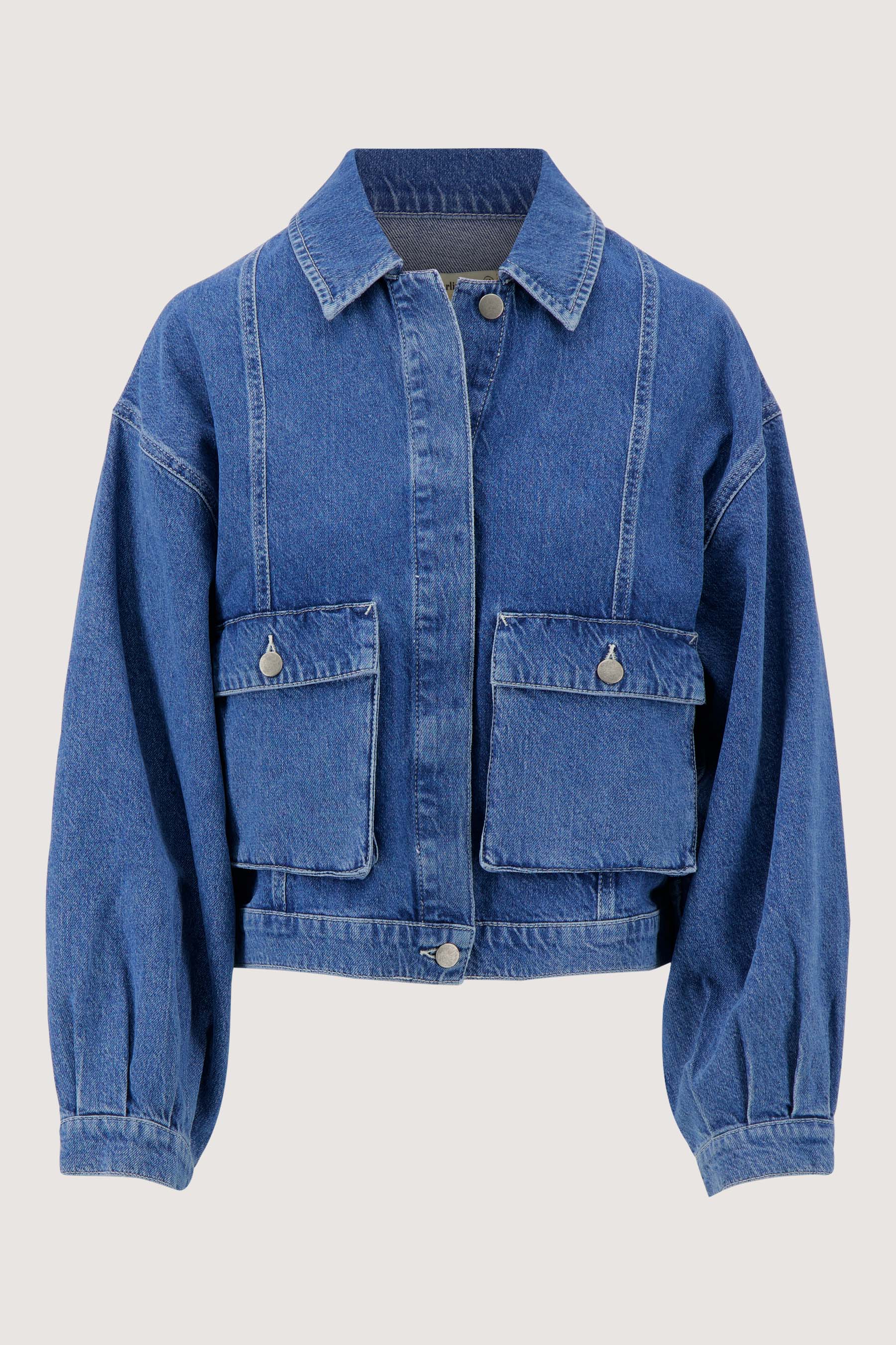 boxy denim jack