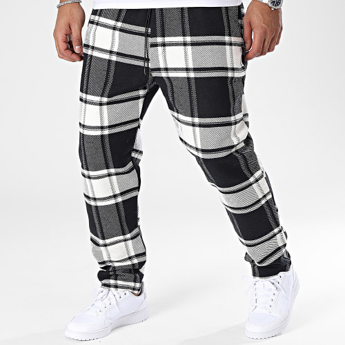 Pantalon Jogging Noir Blanc