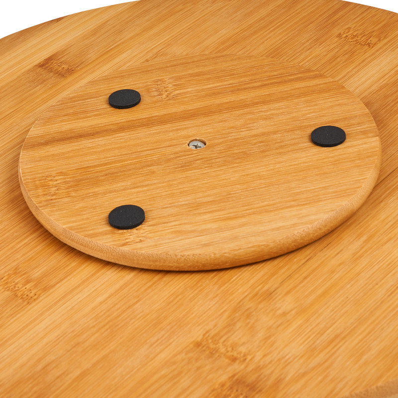Draaiplateau bamboe - ø33 cm
