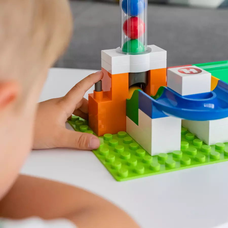 HUBELINO® Kugelbahn Kugelpumpe Erweiterung, 24-teilig