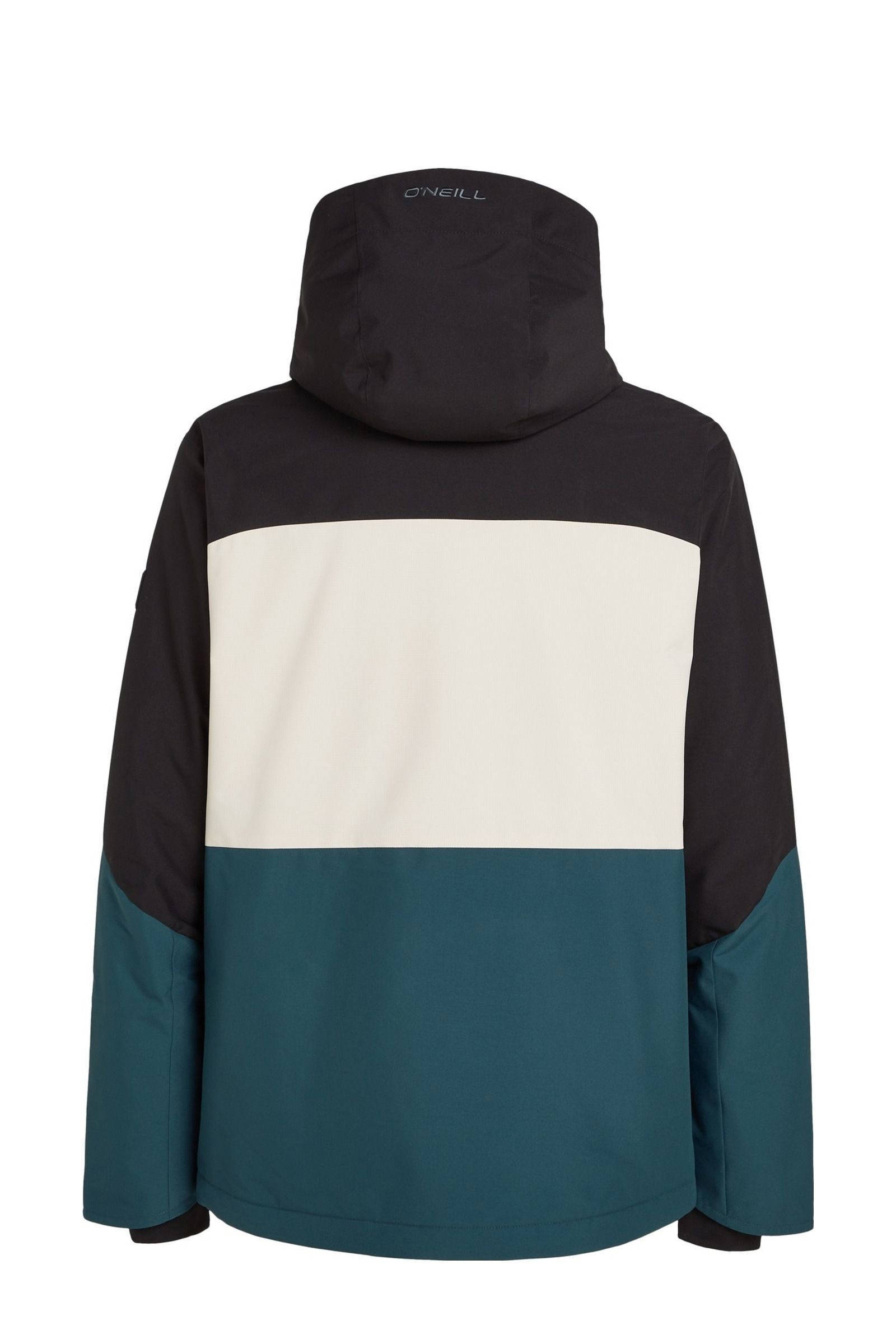 O'Neill ski-jack CARBONITE zwart/ecru/petrol