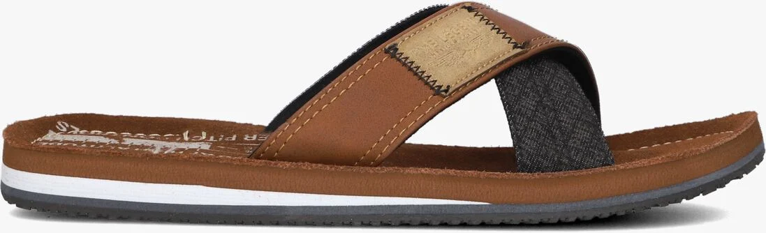 PME LEGEND cognac pme legend slippers haig
