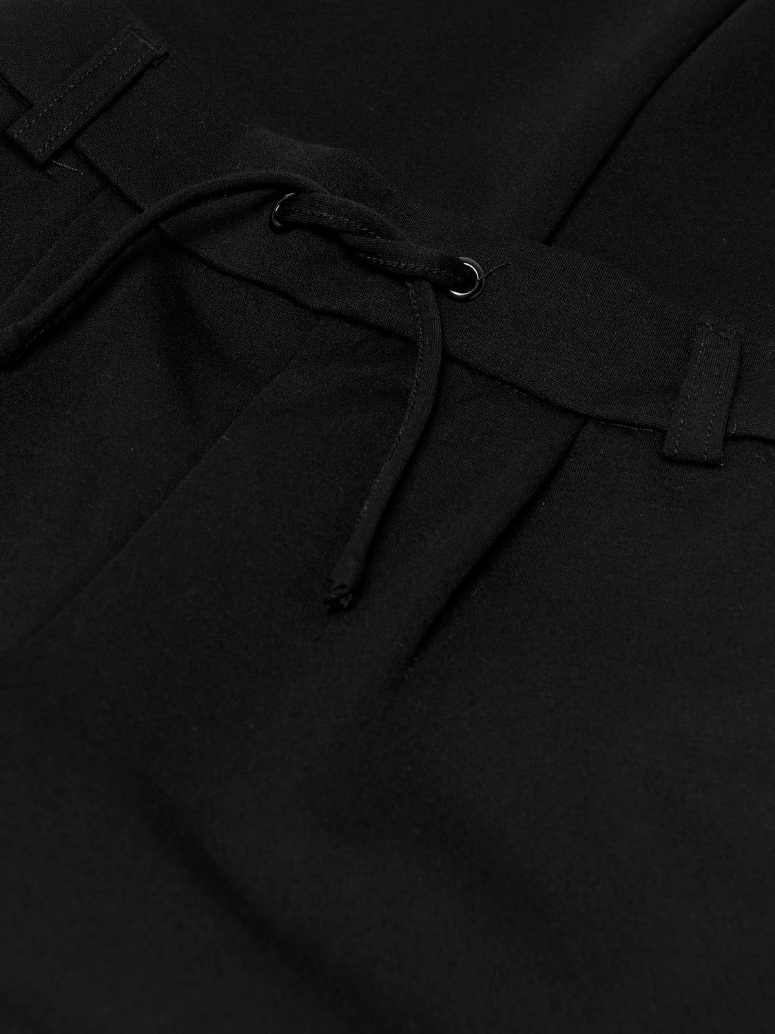 KOGPOPTRASH Normal geschnitten Klassische Hose Black
