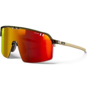 Julbo Intensity Reactiv 1-3 Sonnenbrille Grün Army Durchscheinend Glänzend / Beige Matt