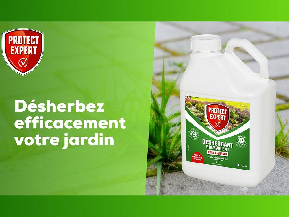 Proherbiopav5 | désherbant polyvalent prêt-à-verser | 5l | format écon