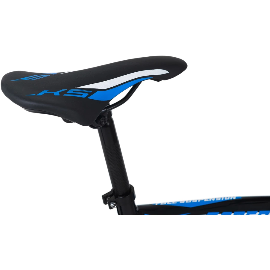 KS Cycling Mountainbike Fully 26 Zoll Topspin schwarz-blau