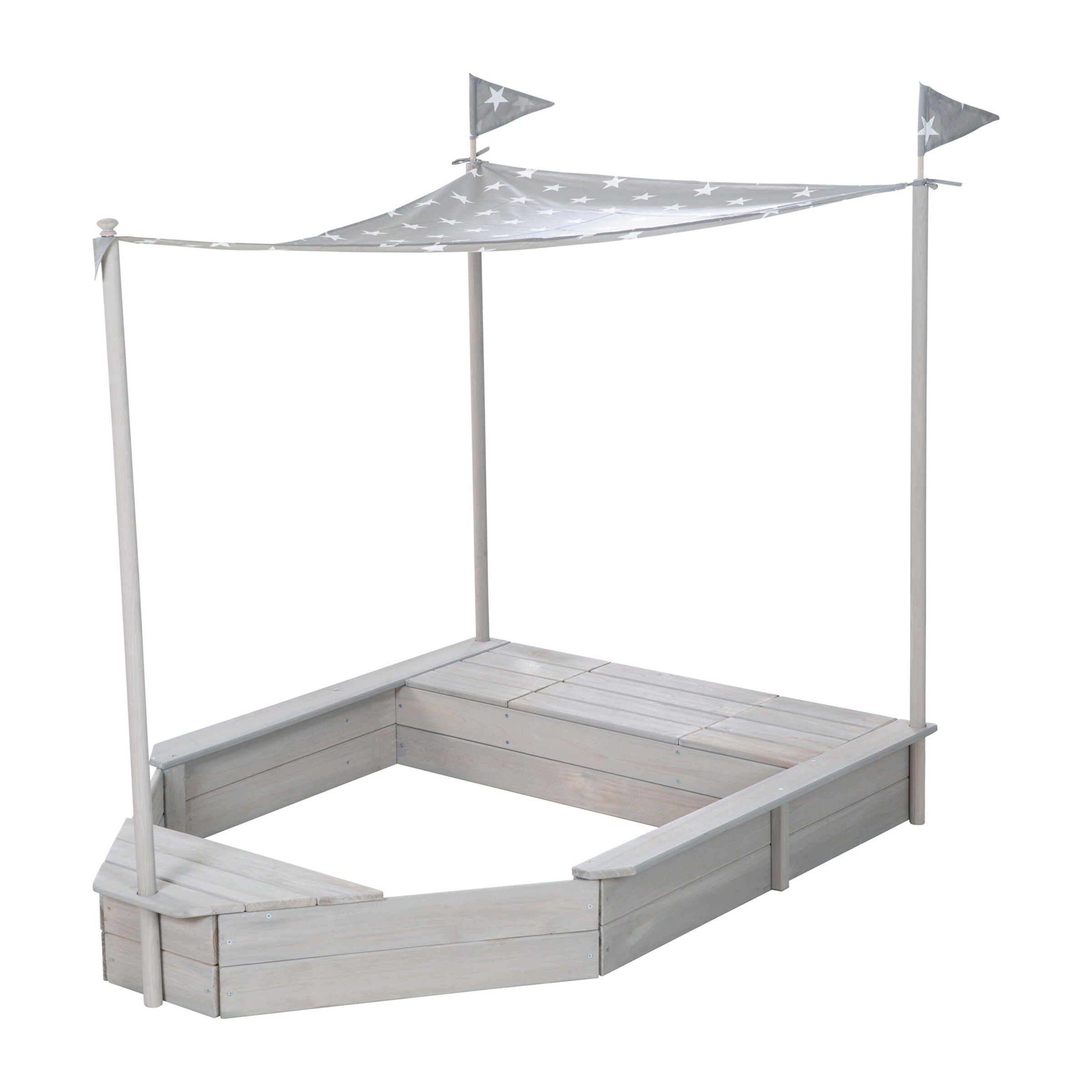roba Sandkasten Boot Little Stars Outdoor +