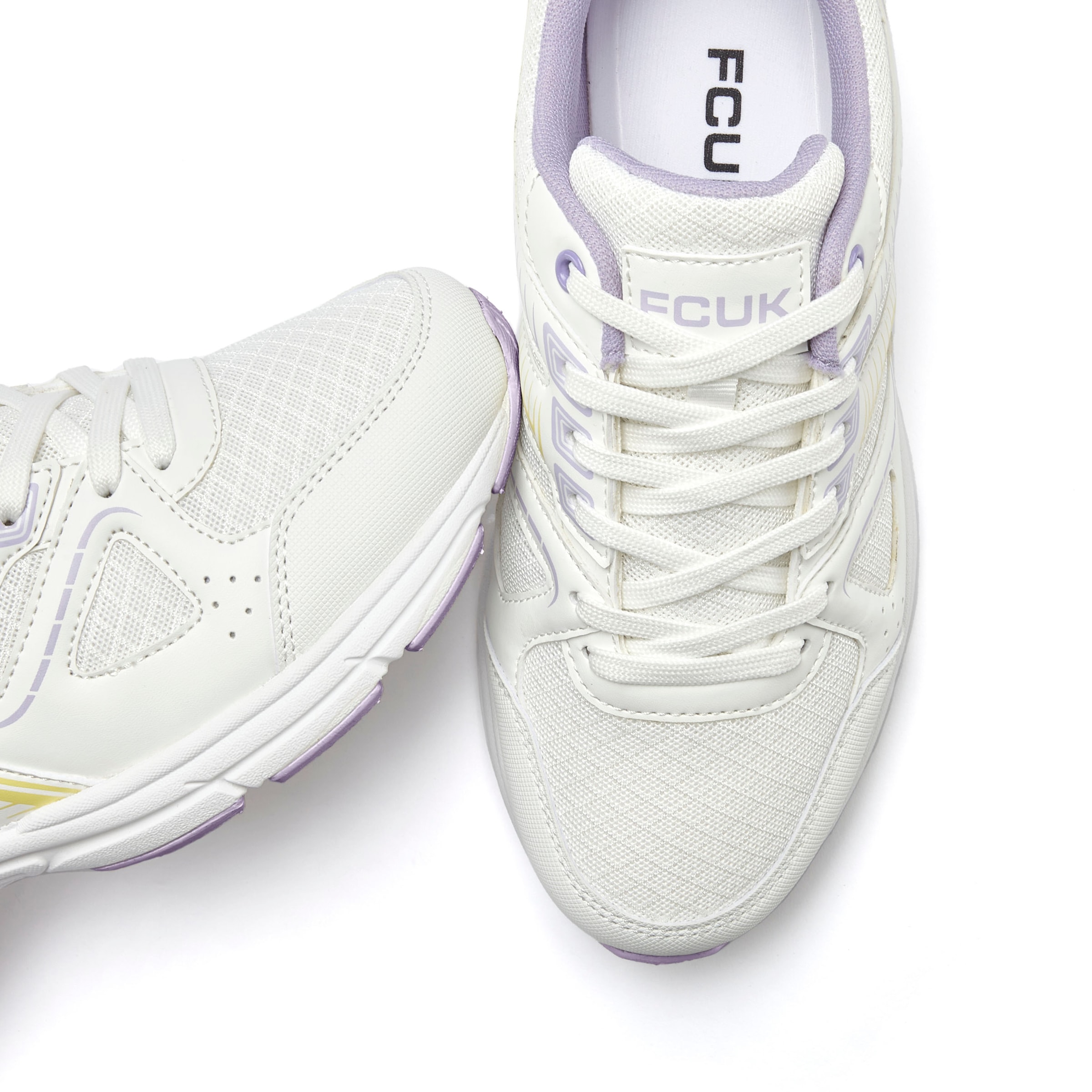 FCUK Sneaker  Freizeitschuh, Halbschuh mit ultraleichter flexibler Sohle VEGAN
