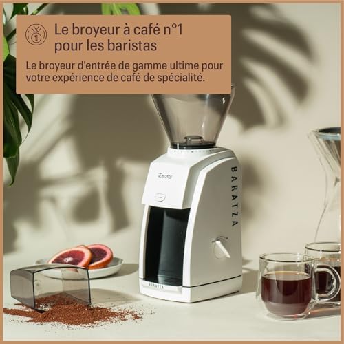 Baratza   Encore 230V Coffee Grinder   Moulin à café électrique, Blanc : Cuisine et Maison