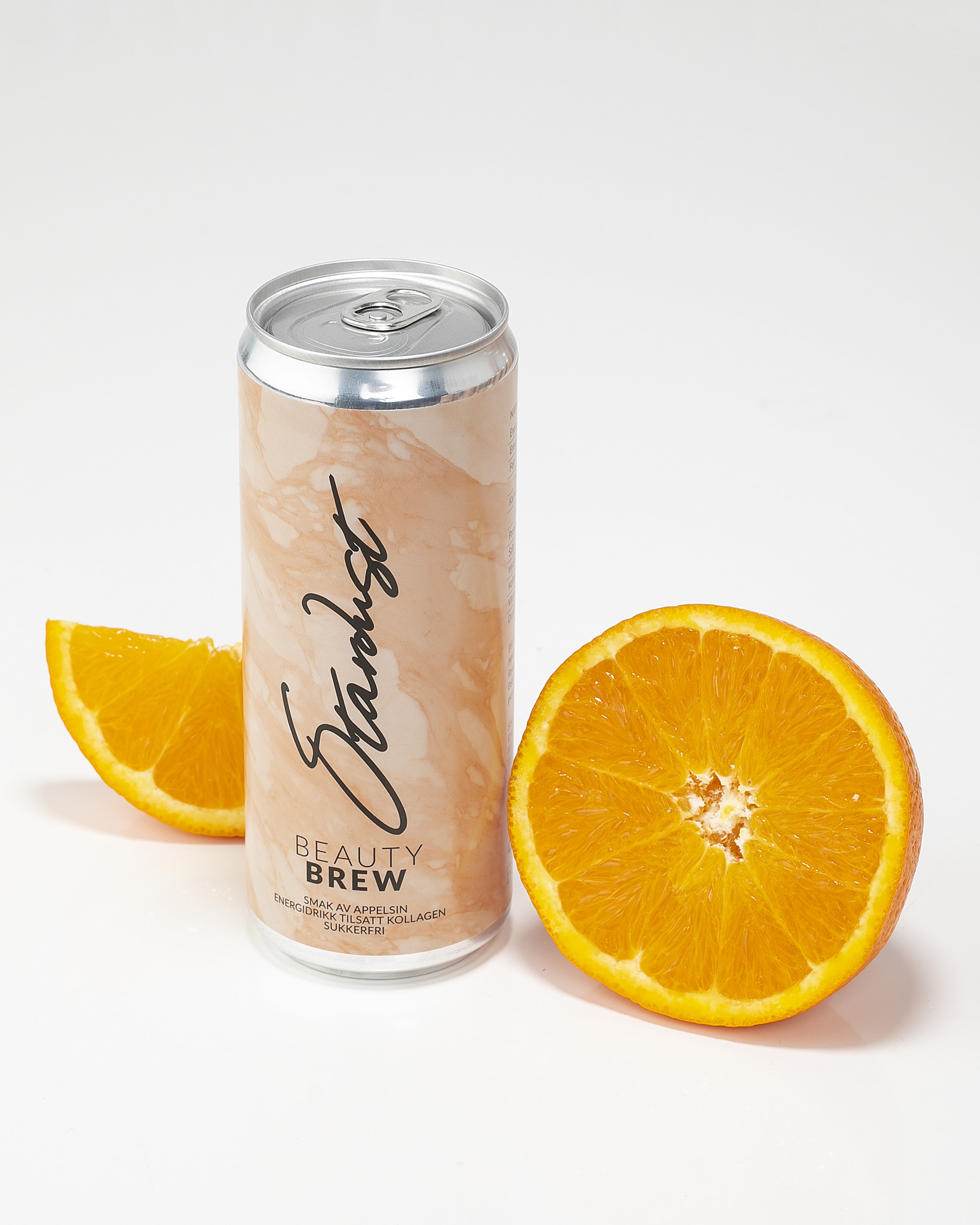 Stardust Beauty Brew - Collagen Energy Drink - Orange Crush 6x330ml