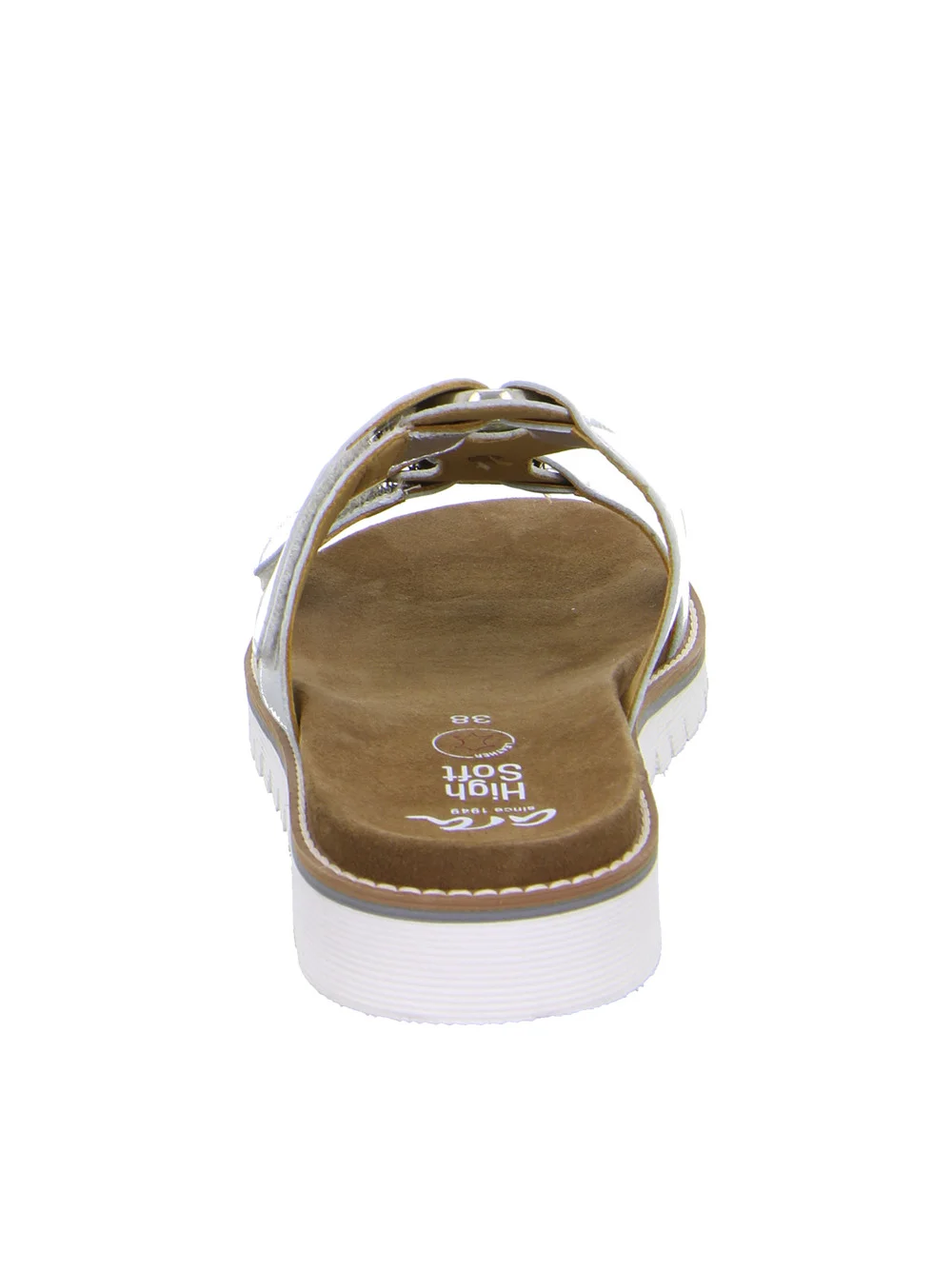 Pantolette Kent-Sport silber