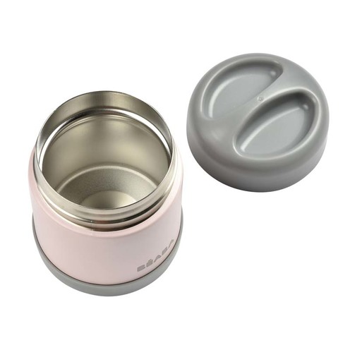 Portion inox isotherme 300 ml Dark mist / Light pink - BEABA