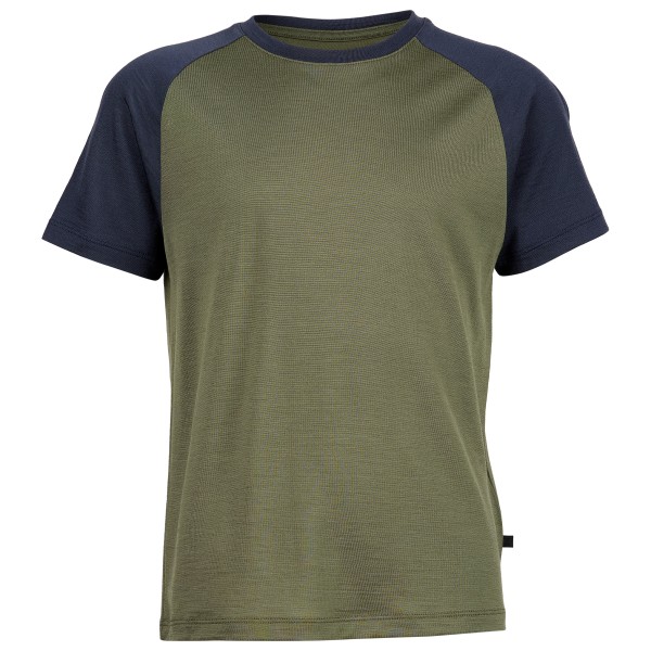 Heber Peak - Kid's MerinoCool165 EvergreenHe. T-Shirt - Haut en mérinos