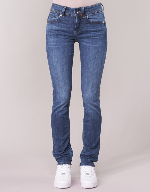 G-Star Raw - MIDGE SADDLE MID STRAIGHT - Bleu