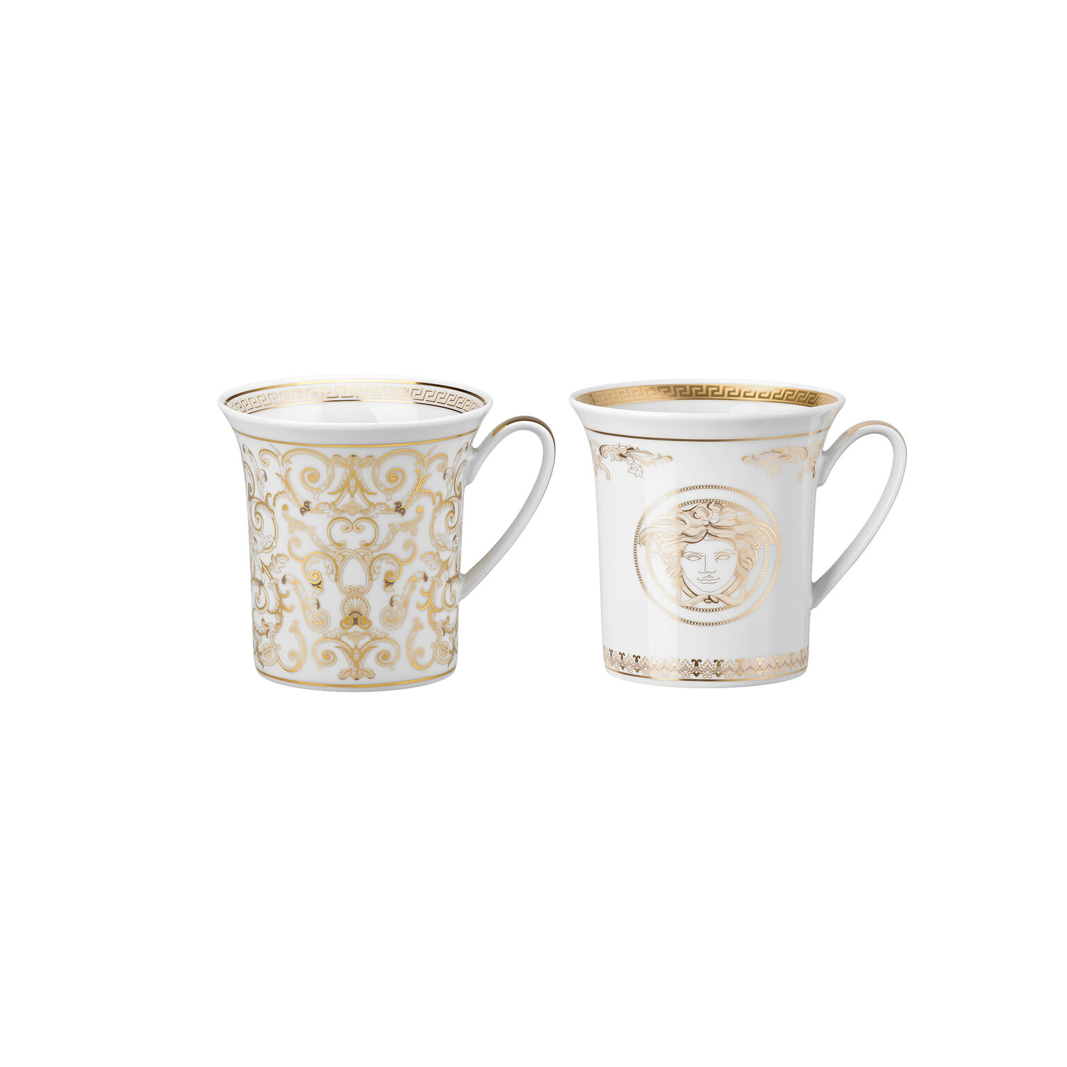 Porcelain Mug Sets Medusa Gala Set 2 Becher mit Henkel