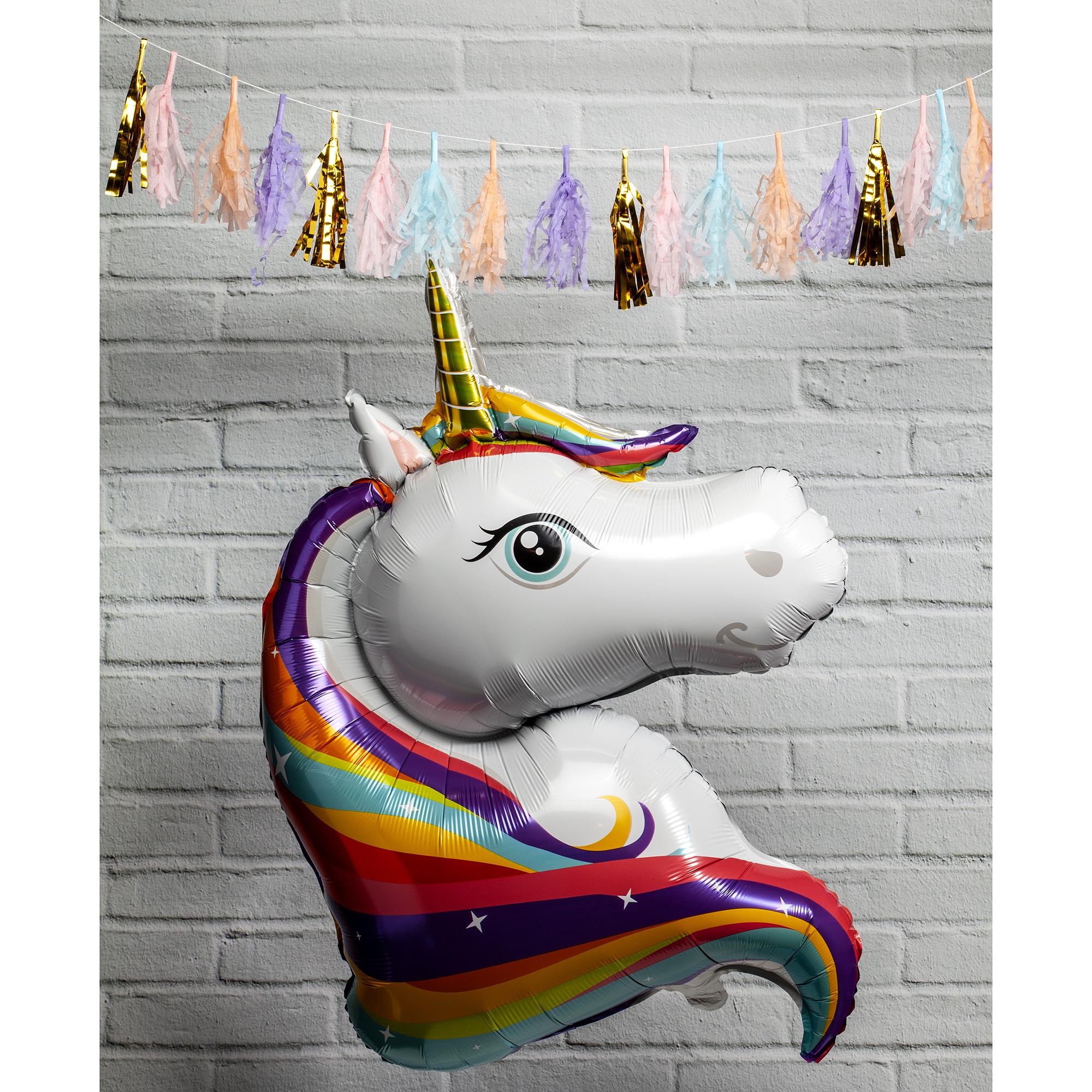 BALLON ALUMINIUM LICORNE 100CM