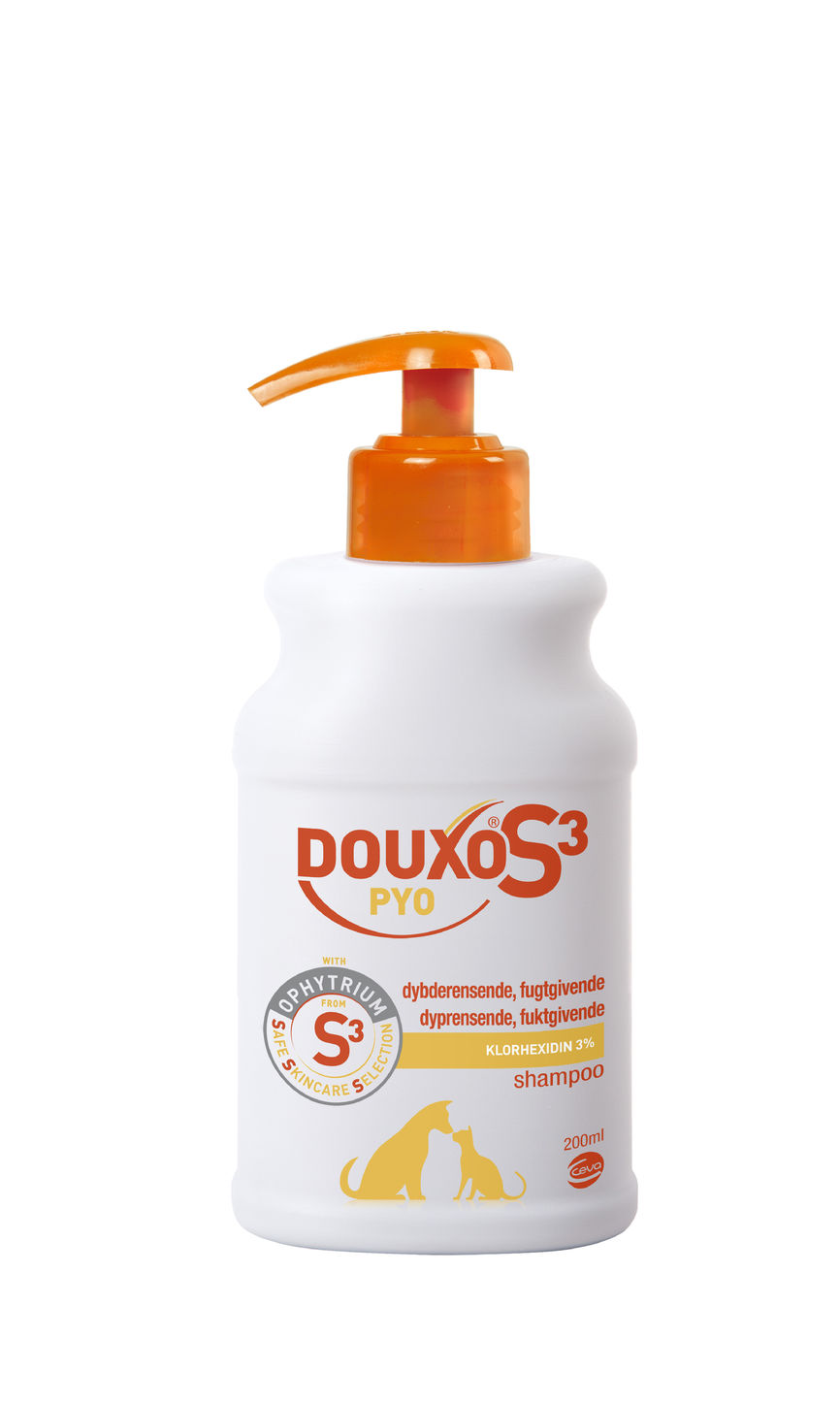 Douxo S3 Pyo Shampoo til dyr 200 ml