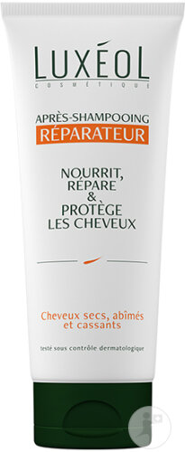 Luxéol Après-Shampoing Réparateur Cheveux Secs Abîmés Et Cassants Tube 200ml