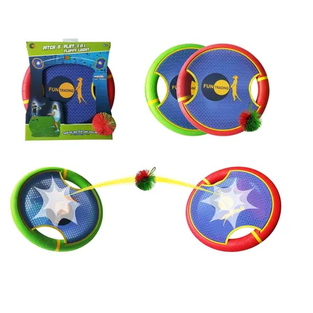 Fun Trading Pitch ´n´Play Springball Spaß oder Frisbee Fun 2 in 1