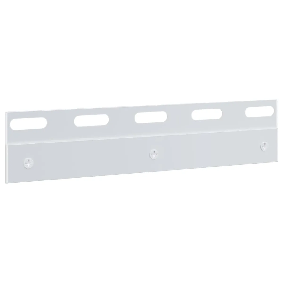 vidaXL - Plaques de connexion 6 pcs 20 cm acier inoxydable