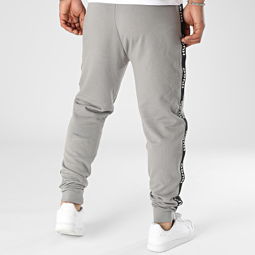 Pantalon Jogging A Bandes Sporty Logo 50496995 Gris
