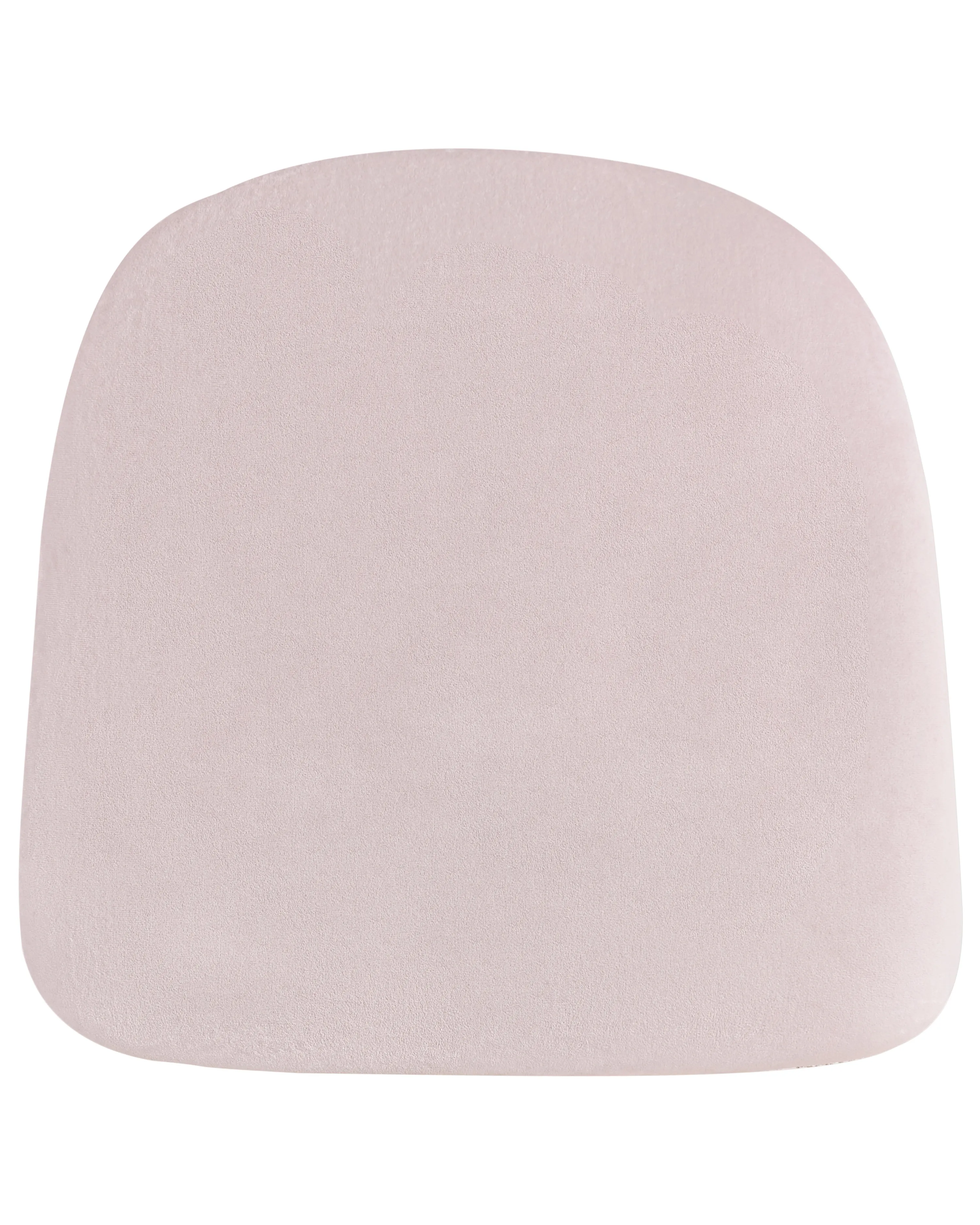 Schommelstoel ELLAN Fluweel Roze