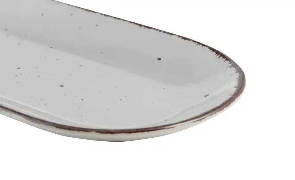 Peill+Putzler Servierplatte 25 x 13 cm Siena 25 x 13 cm Grau