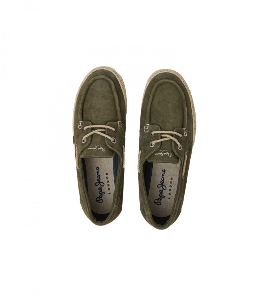 Pepe Jeans Nuticos couro verde