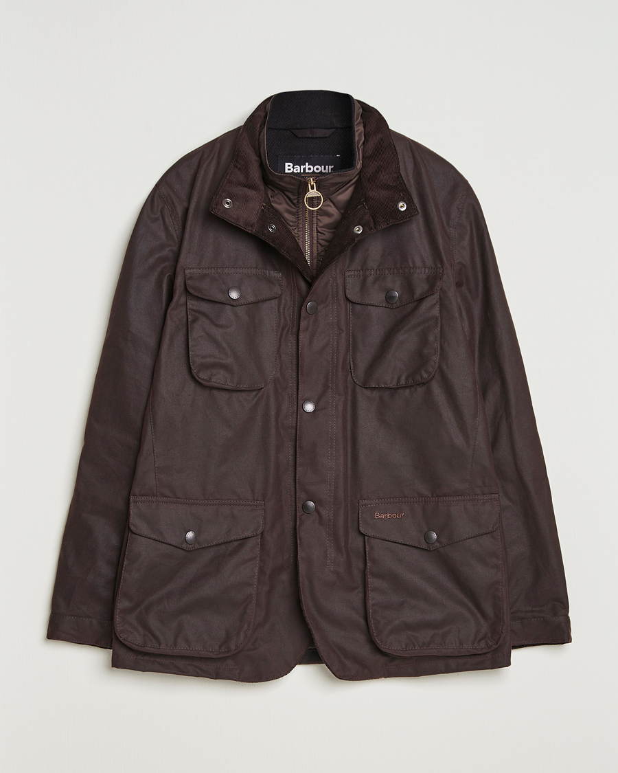 Barbour Lifestyle Ogston Waxed Jacket Rustic
