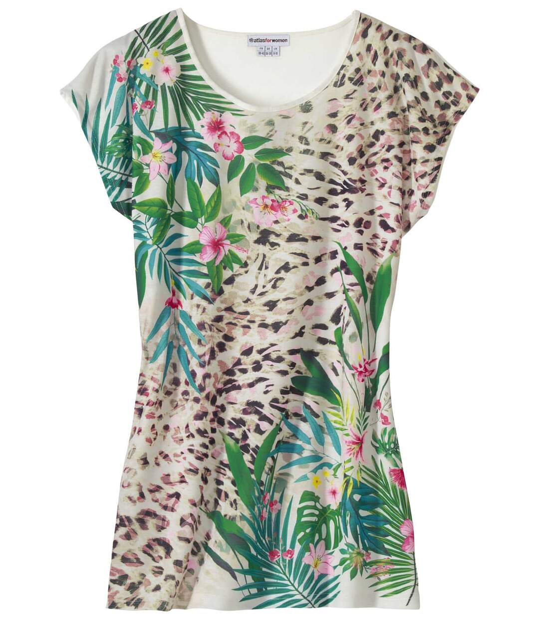 Maxi Tee-shirt Imprimé Exotique
