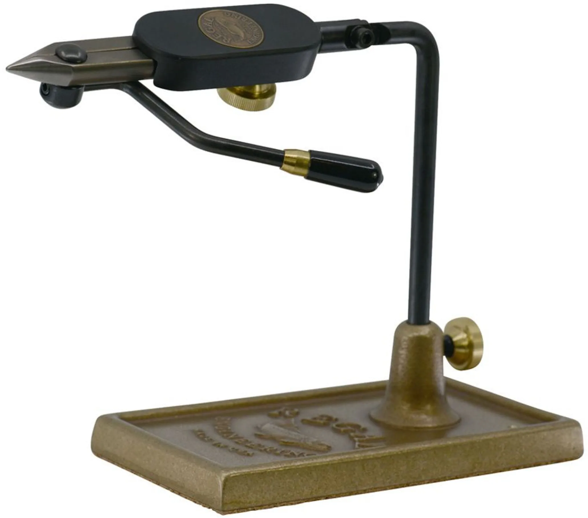 Regal Regal Medallion Series Vise Stainl. Steel Jaws/Bronze Trad. Base Black