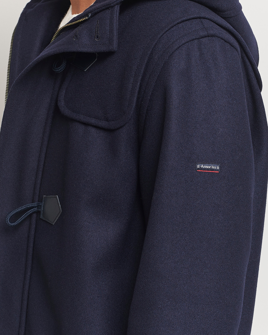 Armor-lux Quimper Duffle Coat Navy