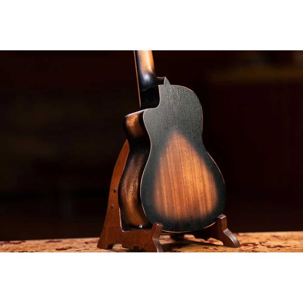 Ortega DSSUITE-UKE The Private Room Tobacco Burst E/A concert ukelele met gigbag
