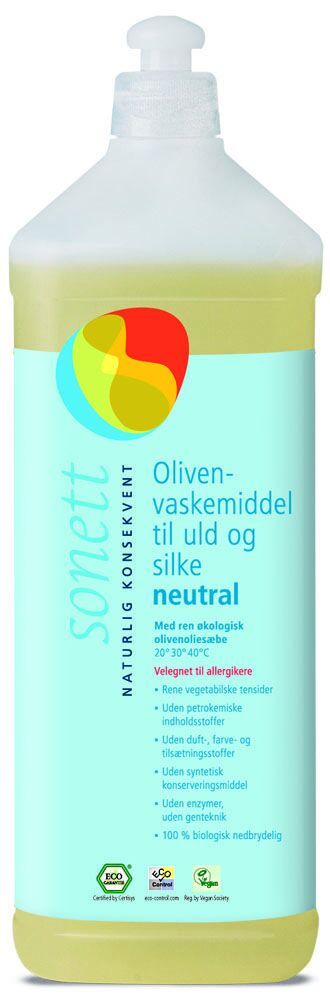 Vaskemiddel for ull og silke - Nøytral
