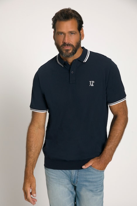 Poloshirt, Bauchfit, Piqué, Halbarm, bis 8 XL
