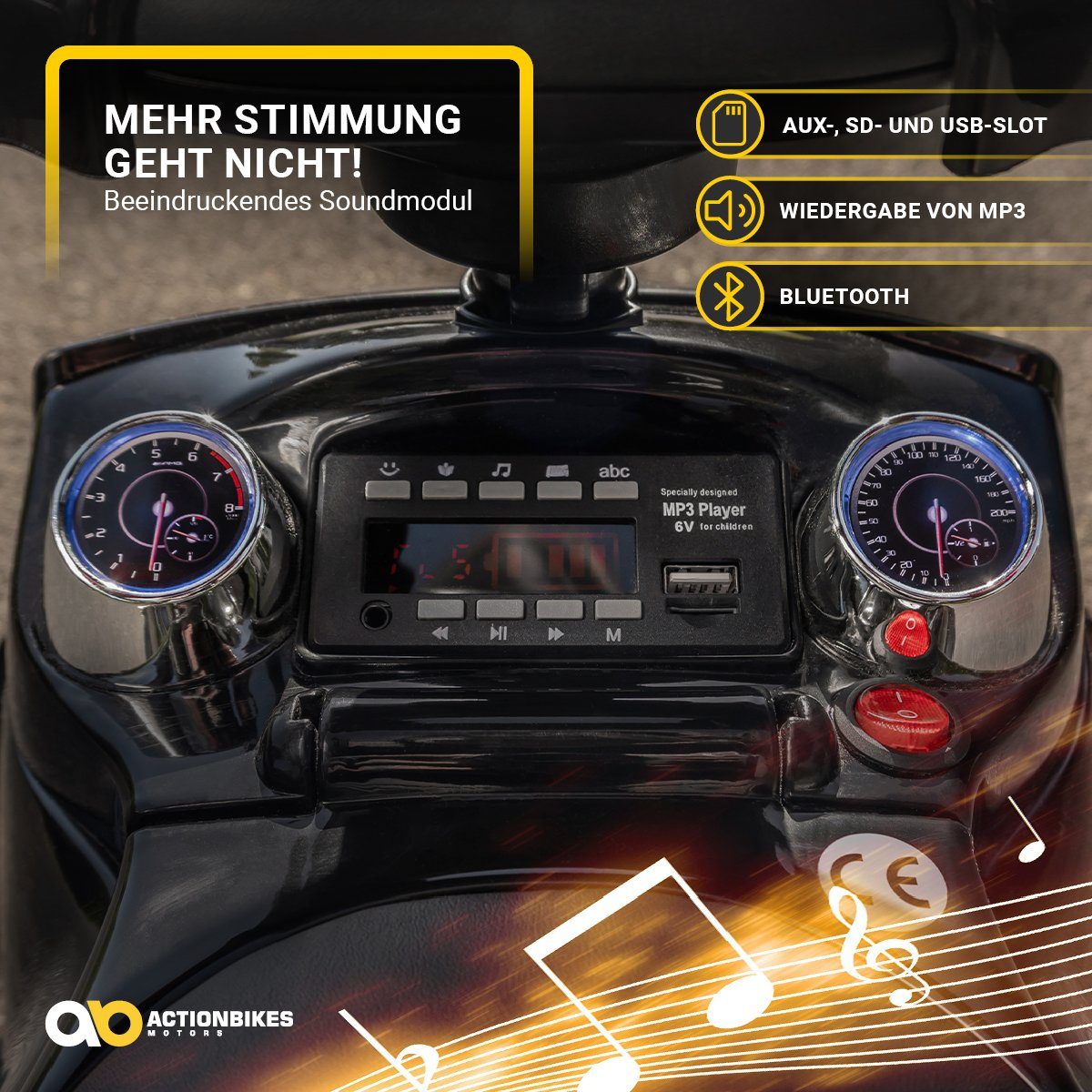Actionbikes Motors Mercedes Benz GL 63 AMG Carrinho Elétrico Infantil com Barra de Empurrar (Carro Elétrico Infantil a partir de 1 Ano - Função Balanço - Plataformas para os Pés, 1 peça, Bateria de 6V - MP3 - Bluetooth - Módulo de Som - LED - Pneus de EVA