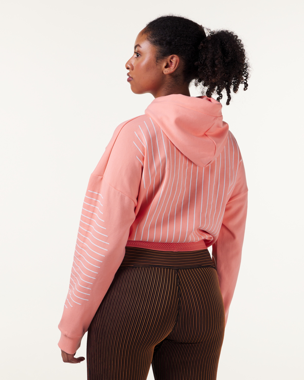 LEVITY Swift Cropped Hoodie Peach