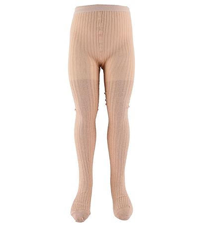 Molo Strumpfhosen - Glitter Rib - Flauschig Rose