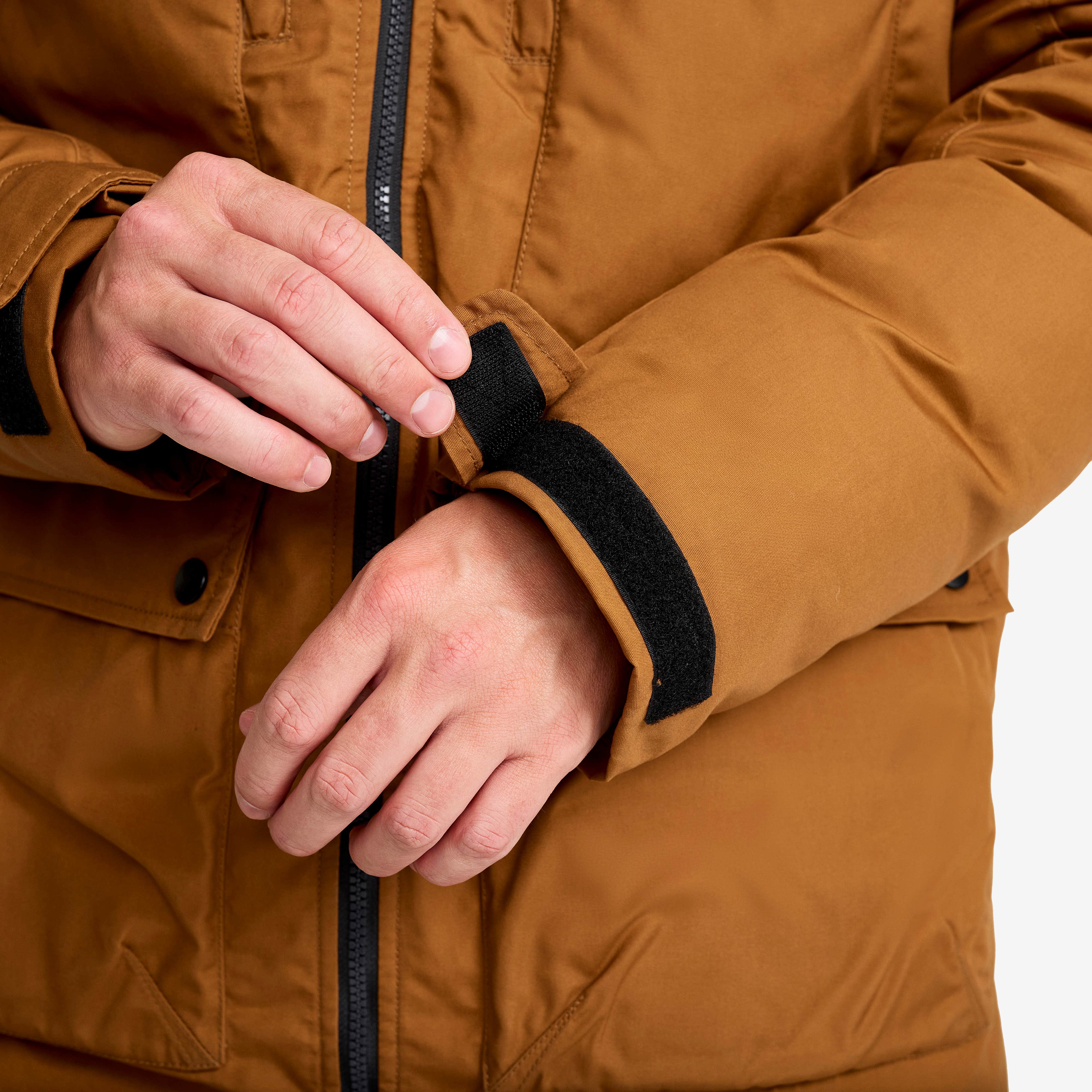 Outdoor Parka Herre Rubber