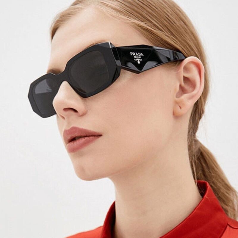 Prada OPR 17WS Black/ Dark Grey OPR 17WS 1AB5S0