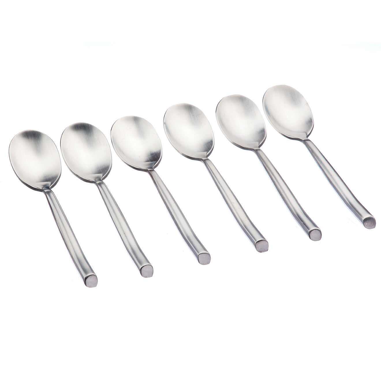 Bjorn 6 Petites cuillères Knut inox mat