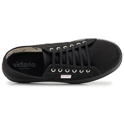 Victoria - BLUCHER LONA PLATAFORMA - Noir