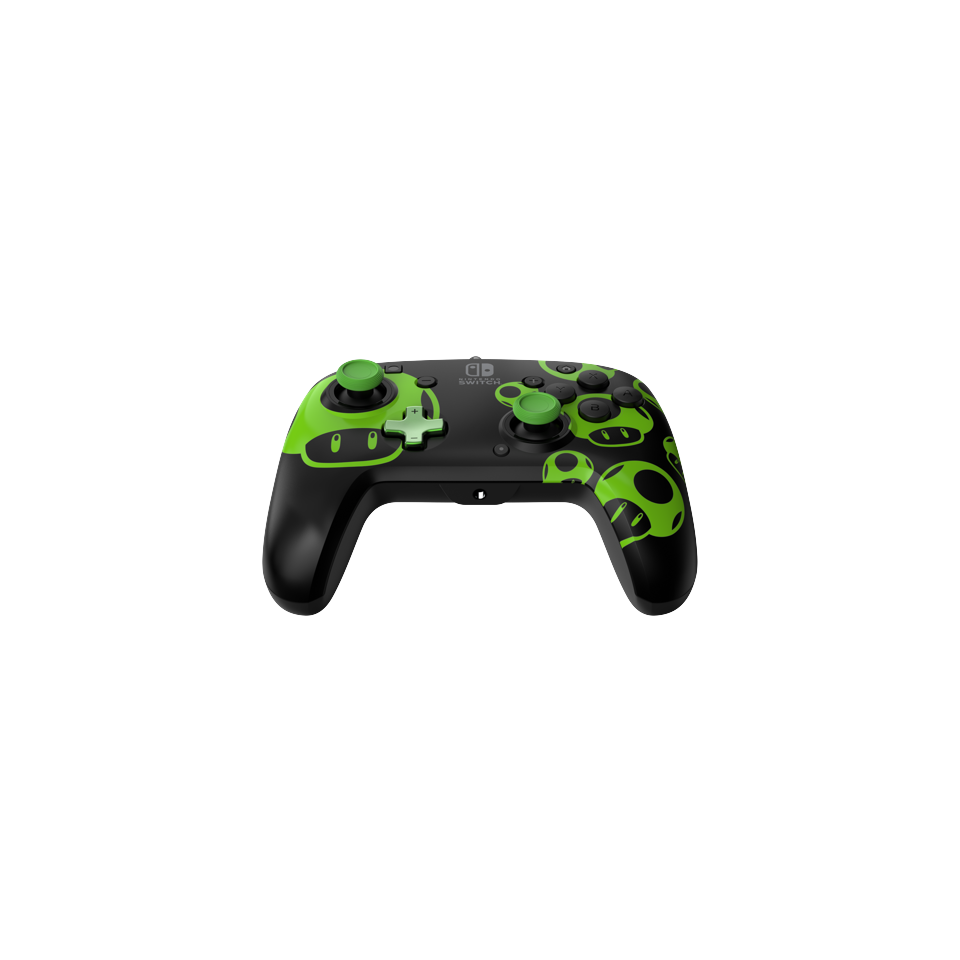 PDP Rematch Wired controller - 1Up Glow In The Dark