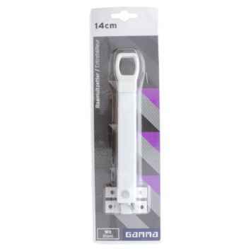 GAMMA Raamuitzetter wit 14 cm voor kiepramen