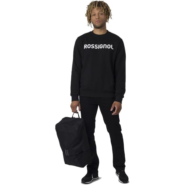 Sweatshirt ROSSIGNOL LOGO SWEAT RN FL BLACK