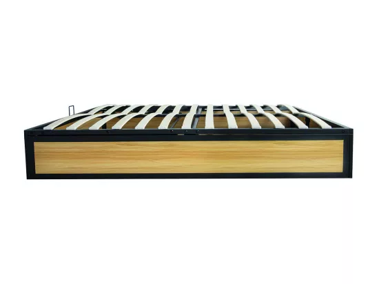 Lit coffre industriel 140 x 190 cm JERSEY