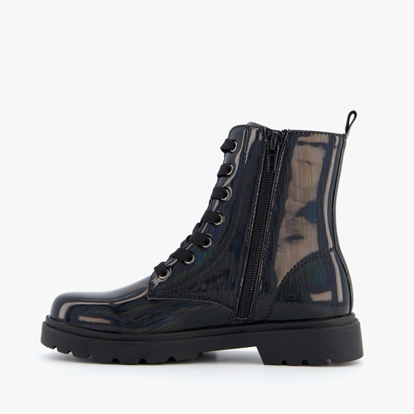 Blue box meisjes lak veterboots